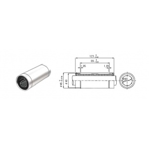 بلبرینگ خطی LM30L ساخت کره