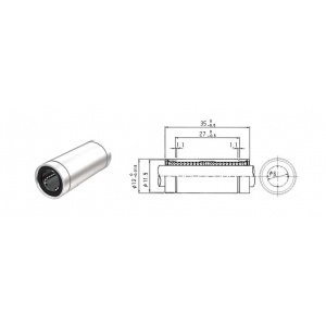 بلبرینگ خطی LM6L ساخت کره