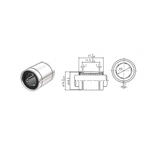 بلبرینگ خطی LM8S AJ ساخت کره